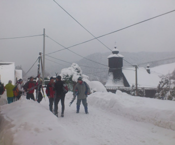 Zima - turisti - 2013