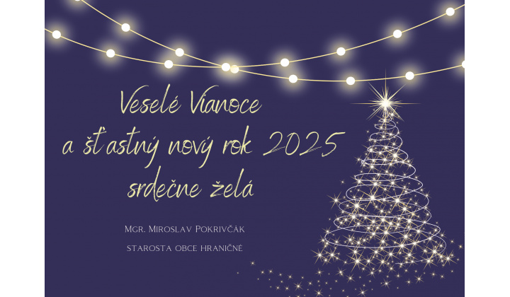 Vianočný pozdrav 2024